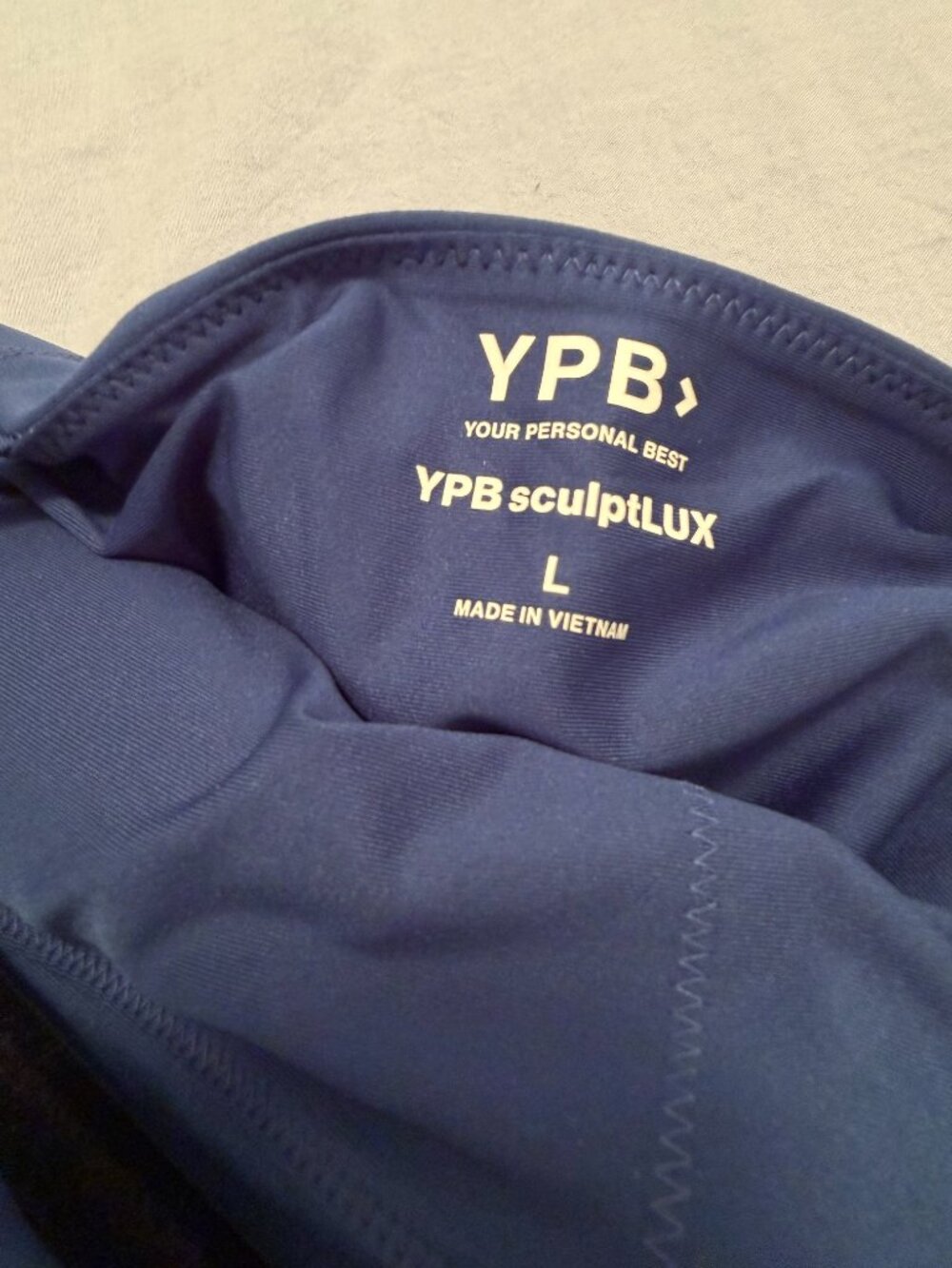 Abercrombie YPB sculptLUX Mini Dress in Midnight Blue - Picture 4 of 5